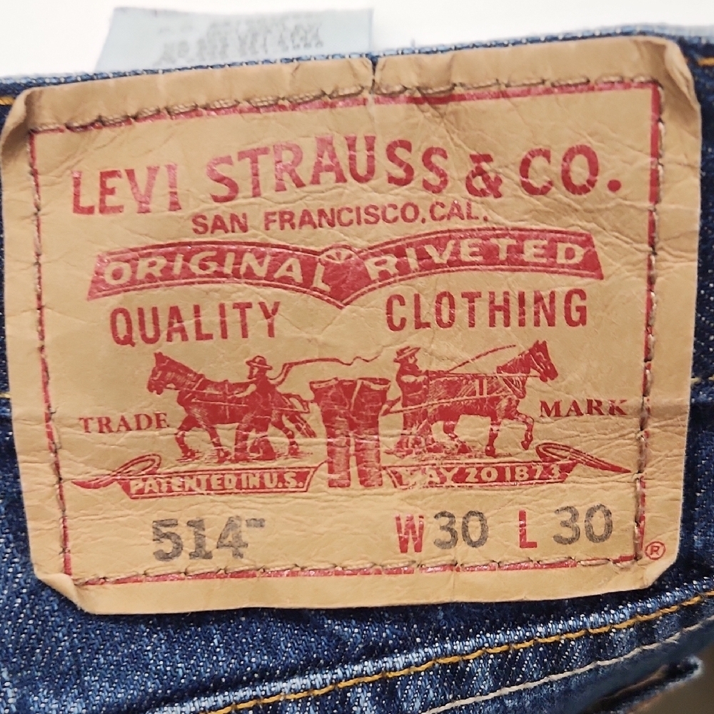 Levi's 514 Slim Straight Jeans - 30x30 - Picture 6 of 11